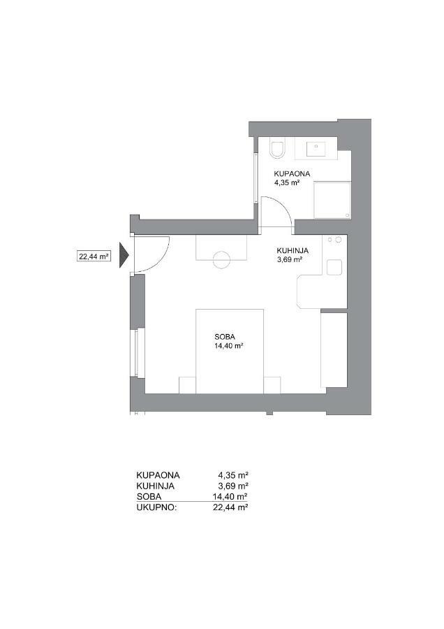 Zagreb Centre Apartments Екстер'єр фото